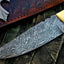 Premium Custom Damascus Steel Hunting and Skinning Knife - Korvel