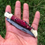 Handcrafted Damascus Steel Steak Knife with Corkscrew Wine Opener - Korvel