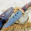 Artisan Crafted Hunting Knife with Elegant Walnut Handle - Korvel