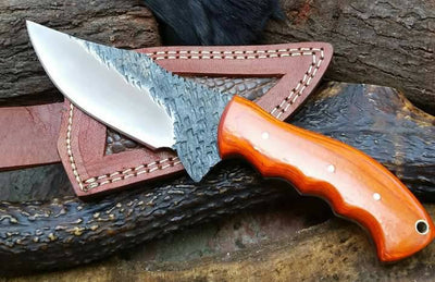 Premium Custom Handmade 1095 High Carbon Steel Hunting and Skinning Knife - Korvel