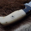 Artisan Crafted Twister Damascus Steel Hunting & Skinning Knife - Korvel