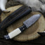 Premium Custom Damascus Steel Hunting and Skinning Knife - Korvel