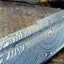 Premium Tanto Hunting Knife with Damascus Steel Blade and Elegant Wood Handle - Korvel