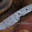 Premium Handcrafted Damascus Steel Blank Blade - Korvel