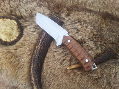 Premium Carbon Steel Tanto Blade Knife - Korvel