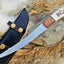 Premium Custom D2 Steel Fishing Knife with Full Tang Design - Korvel