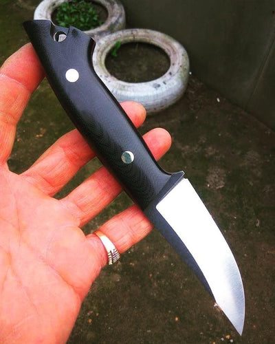Premium Custom Handcrafted O1 Steel Hunting and Skinning Knife - Korvel