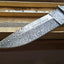 Exquisite Full Tang Damascus Steel Double Edge Survival Knife - Korvel