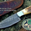 Artisan Crafted Damascus Steel EDC Skinning Knife - Korvel