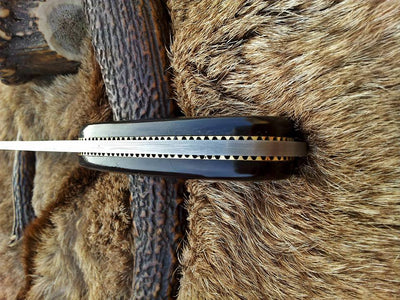Premium Handmade Damascus Mini Cleaver Knife - Korvel