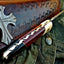 Premium Custom Damascus Steel Skinning Knife for Hunters - Korvel