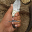 Artisan Crafted Skinner Knife with Elegant Rosewood Handle - Korvel