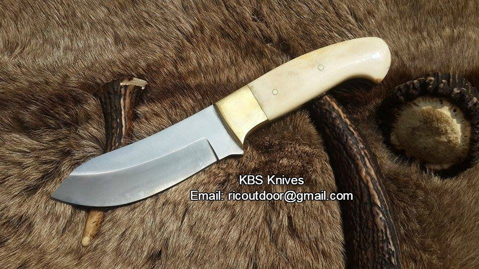 Premium Custom Game Skinning Knife – 9" High-Carbon Steel Blade - Korvel