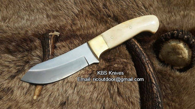 Premium Custom Game Skinning Knife – 9" High-Carbon Steel Blade - Korvel