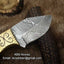 Artisan Crafted Skinner Knife with Elegant Rosewood Handle - Korvel