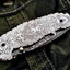 Artisan Crafted Damascus Steel Folding Pocket Knife - Korvel
