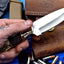 Premium Custom D2 Steel Hunting Knife with Antler Grip - Korvel