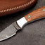 Premium Custom Damascus Steel Hunting and Camping Knife - Korvel
