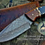 Premium Custom Damascus Steel Skinning Knife for Outdoor Adventures - Korvel