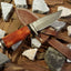 Artisan Crafted Damascus Steel Hunting Knife - Korvel
