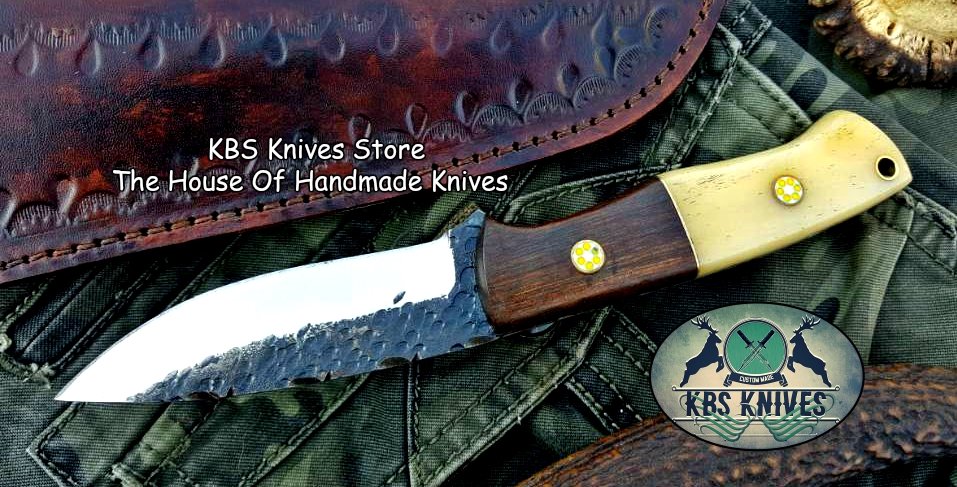 Premium Custom Hand Forged 1095 Steel Hunting Knife - Korvel