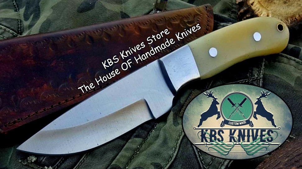 Premium Custom D2 Tool Steel Hunting & Skinning Knife - Korvel