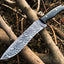 Premium Custom Handmade Damascus Steel Hunting Knife - 13.5 Inches - Korvel
