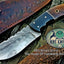 Premium Handcrafted Damascus Steel Skinner Knife - Korvel