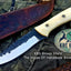 Premium Handcrafted 1095 High Carbon Steel Hunting and Skinning Knife - Korvel