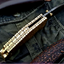 Artisan Crafted Damascus Steel Folding Pocket Knife - Korvel