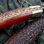 Artisan Crafted Damascus Steel Folding Pocket Knife - Korvel