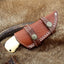 Premium D2 Steel Deer Skinning Knife – 6.5 Inch Compact Design with Bone Grip - Korvel