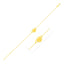Bracelet Saturn en Or Jaune 14K