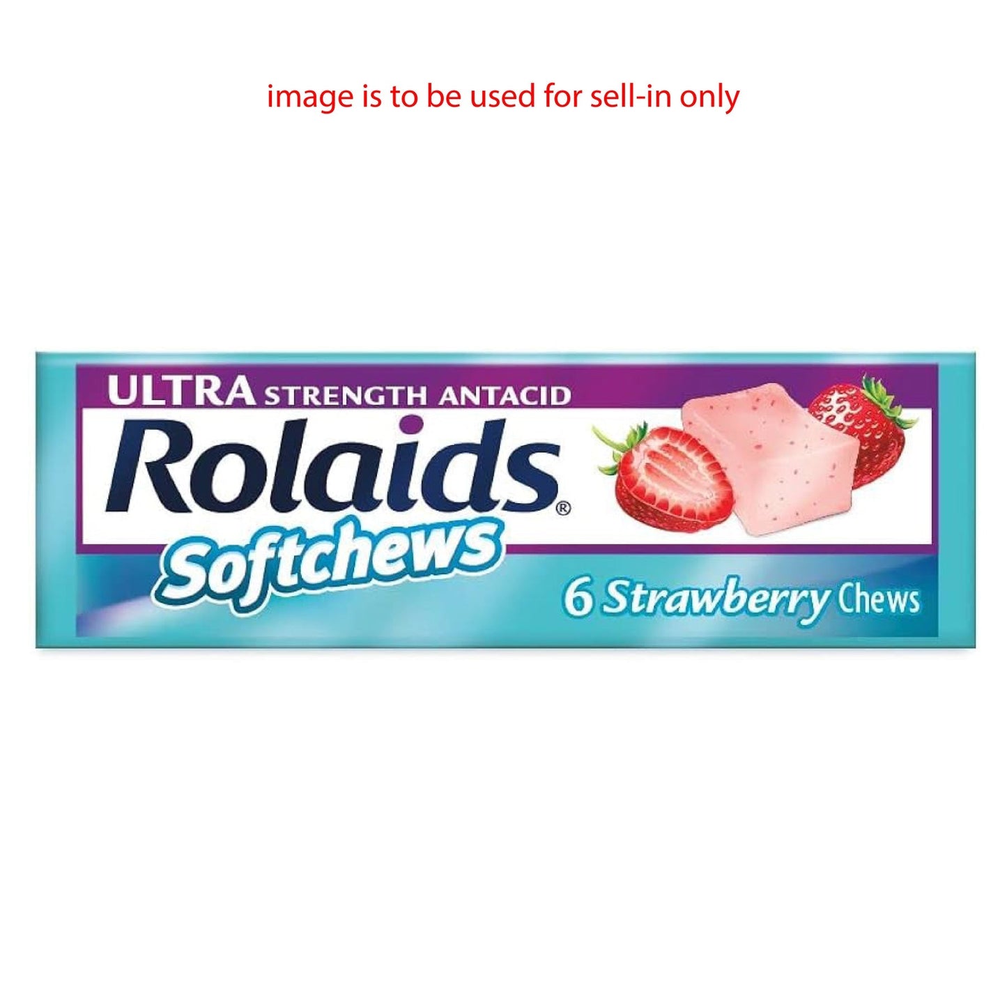 Rolaids® Soft Chews – Sabor a Fresa Antácido