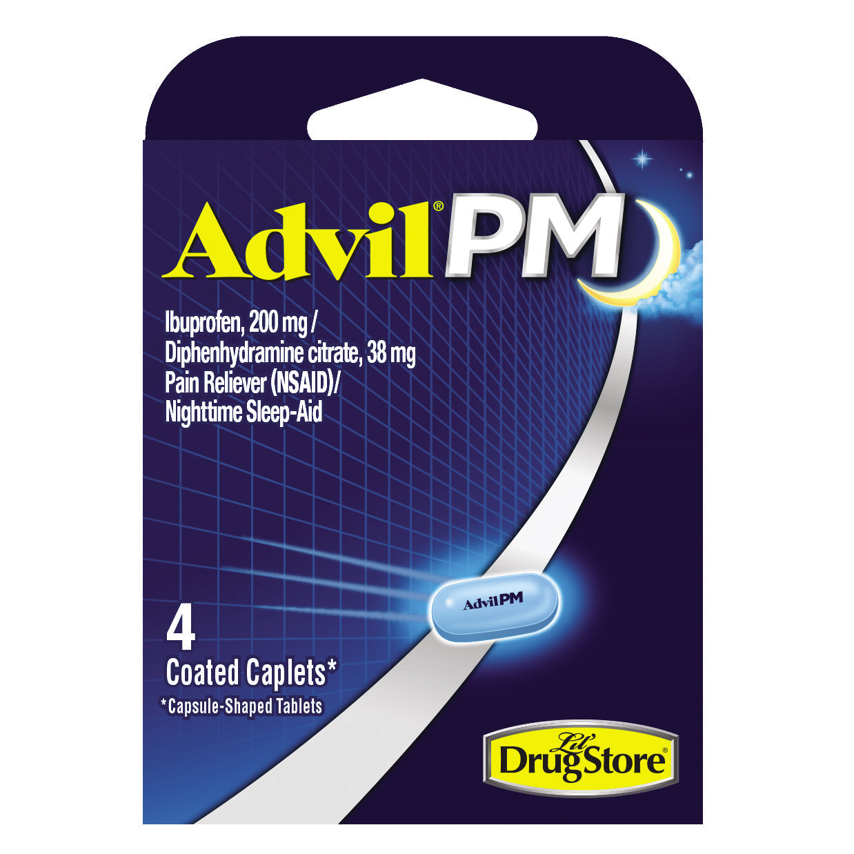 Advil PM 200 mg Ibuprofeno Ayuda para Dormir Nocturna