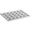 Molde para Muffins y Cupcakes de Acero al Carbono Antiadherente - 24 Tazas