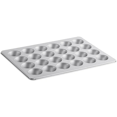 Non-Stick Carbon Steel Muffin & Cupcake Pan - 24 Cup