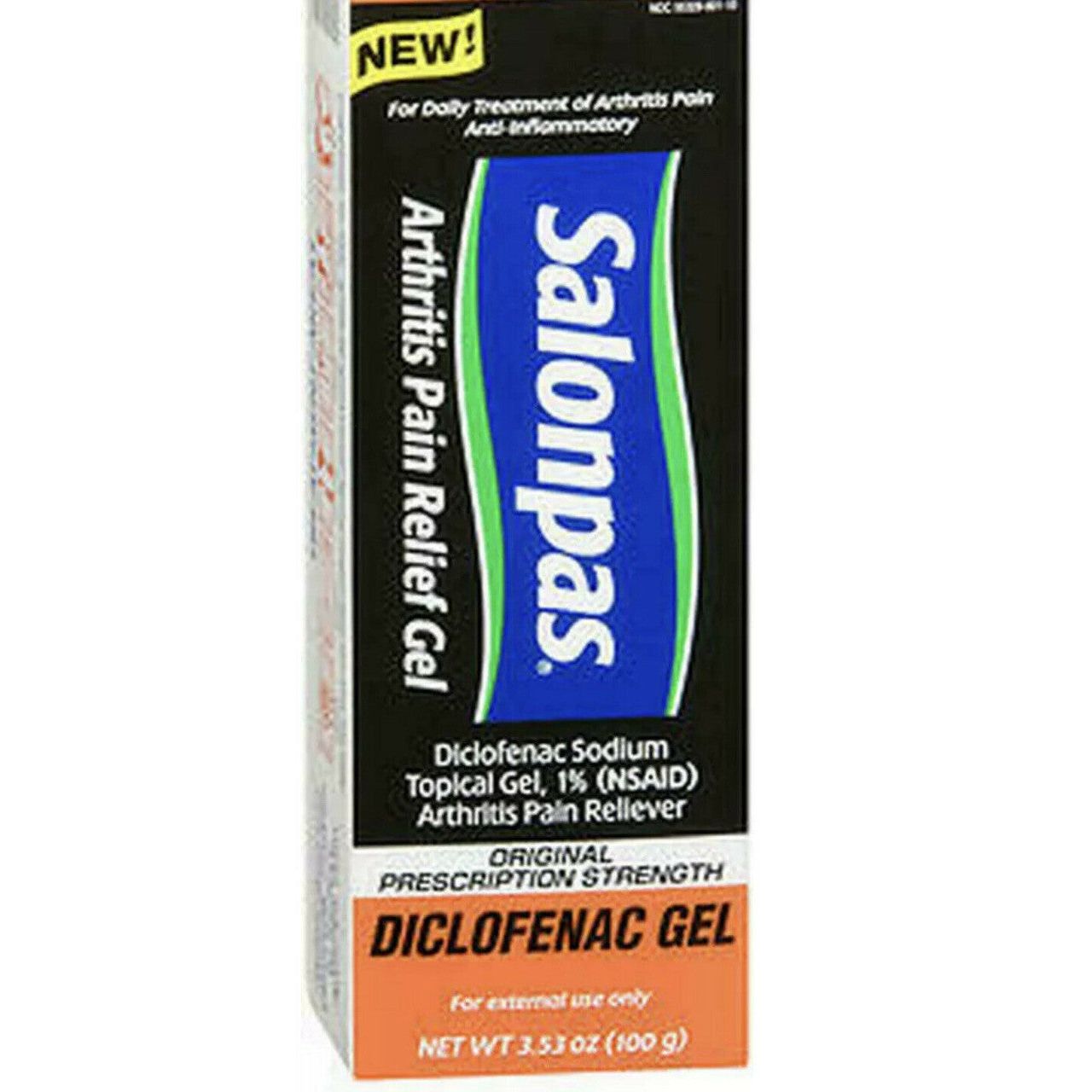 Gel de Alivio del Dolor Diclofenaco Original Salonpas 3.53 Oz