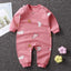 2024 Spring Autumn 0-2 Years Old Baby Romper Baby Jumpsuit Boys Girls Long-sleeved Trousers Newborn Romper Climbing Clothes - Korvel