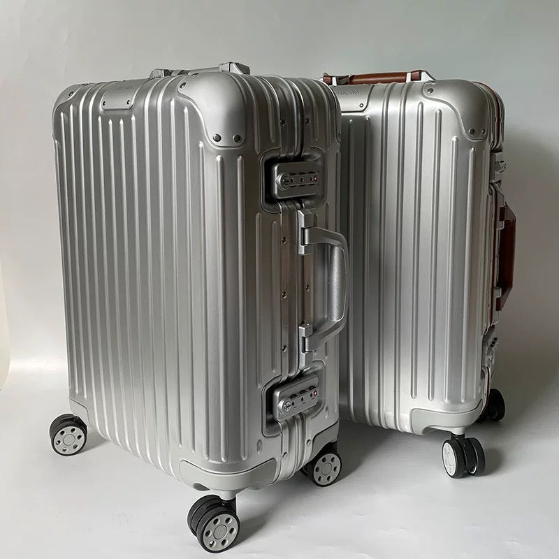 Premium Drop-Resistant Aluminum-Magnesium Carry-On Luggage