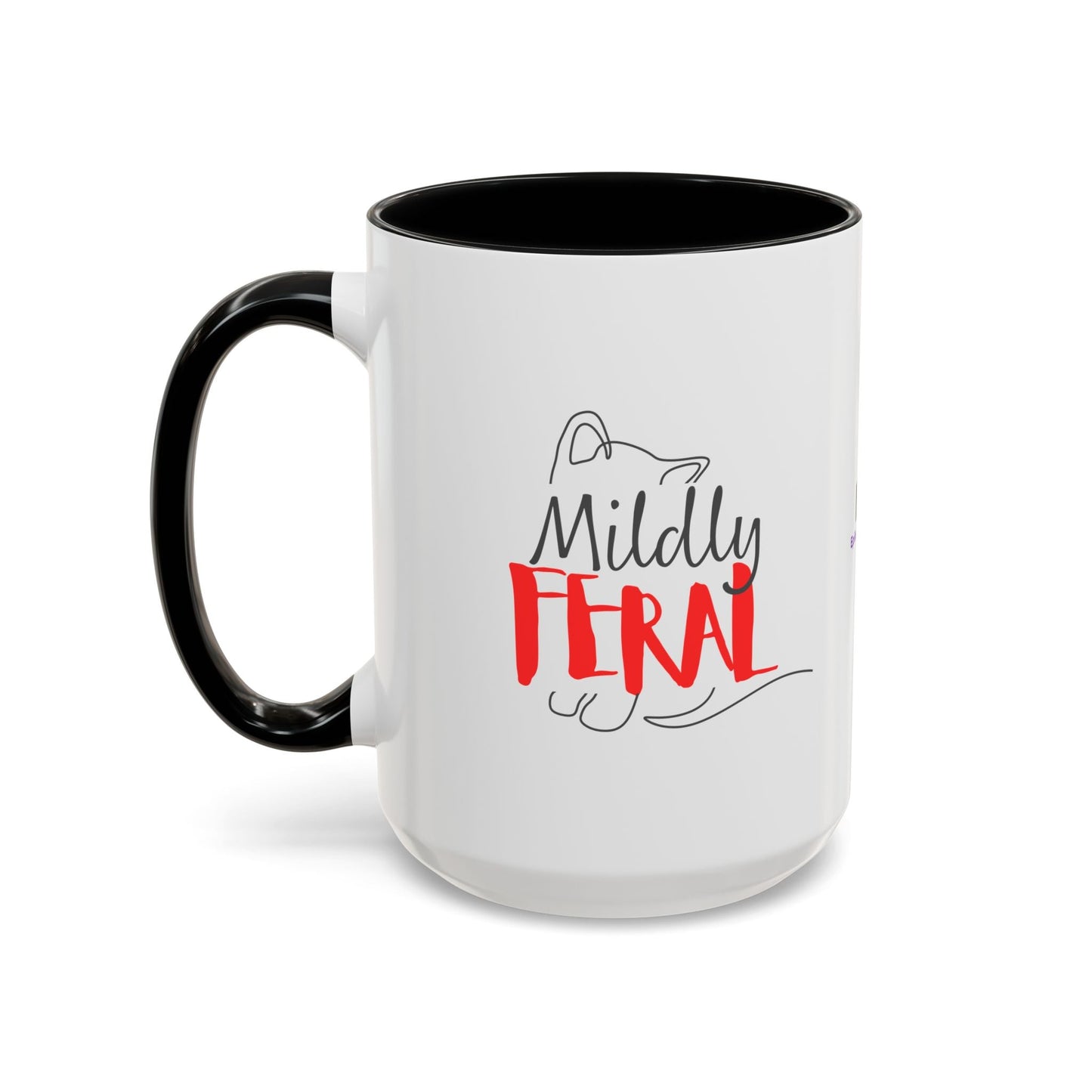 Mildly Feral Accent Mug — Morning Mood