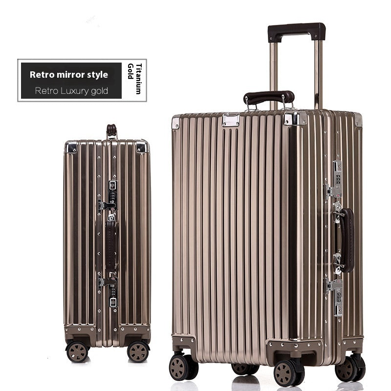 Password Aluminum Frame 20-Inch Carry-On Luggage