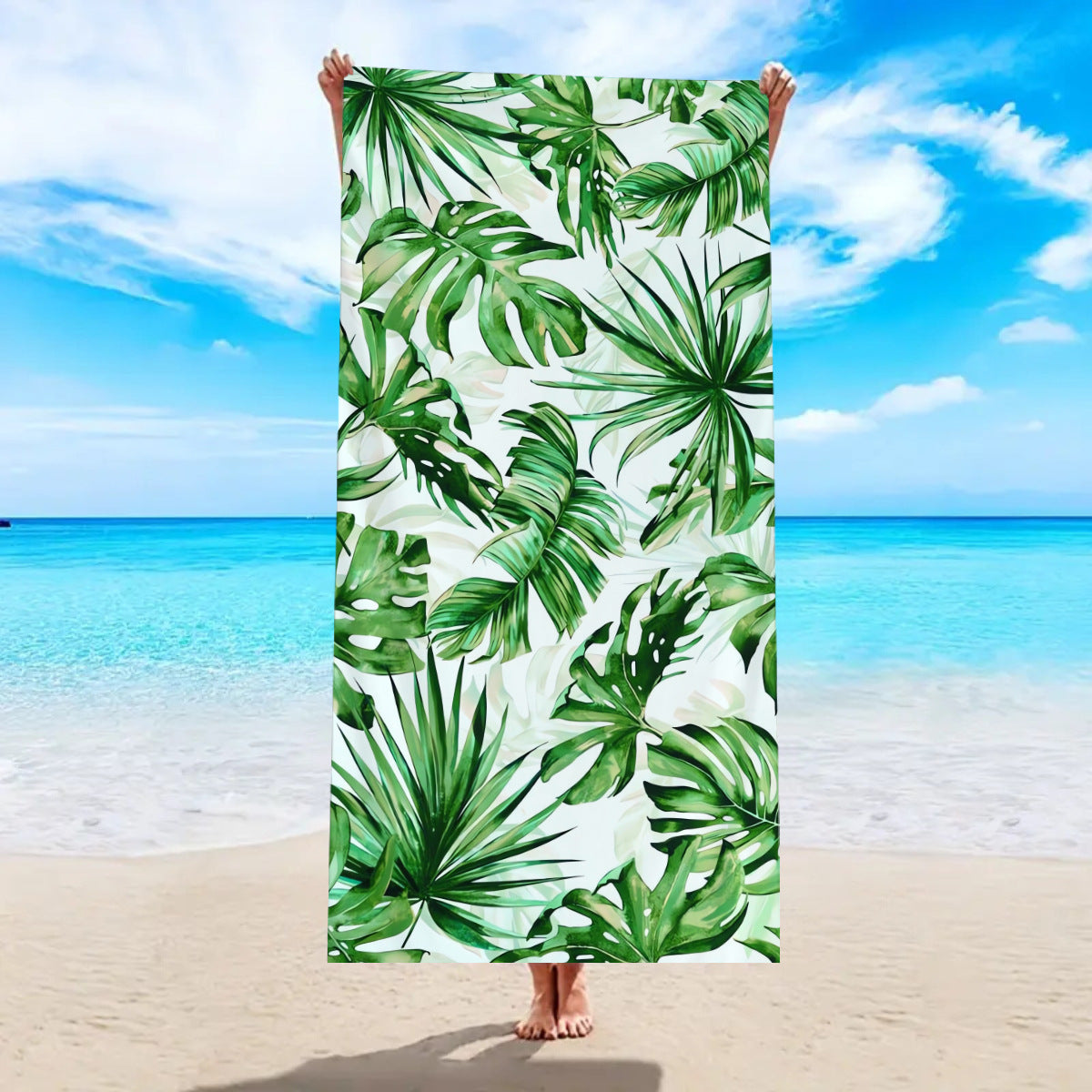 Quick-Drying Double-Sided Microfiber Beach Towel