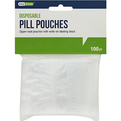 Ezy Dose Pill Pouches - Convenient Medication Management