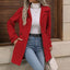 Elegant Mid-Length Woolen Coat for Women