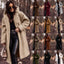 Elegant Plush Faux Fleece Long Coat for Women