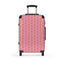 Valise à fleurs de chat rose | Bagages Cute Chaos