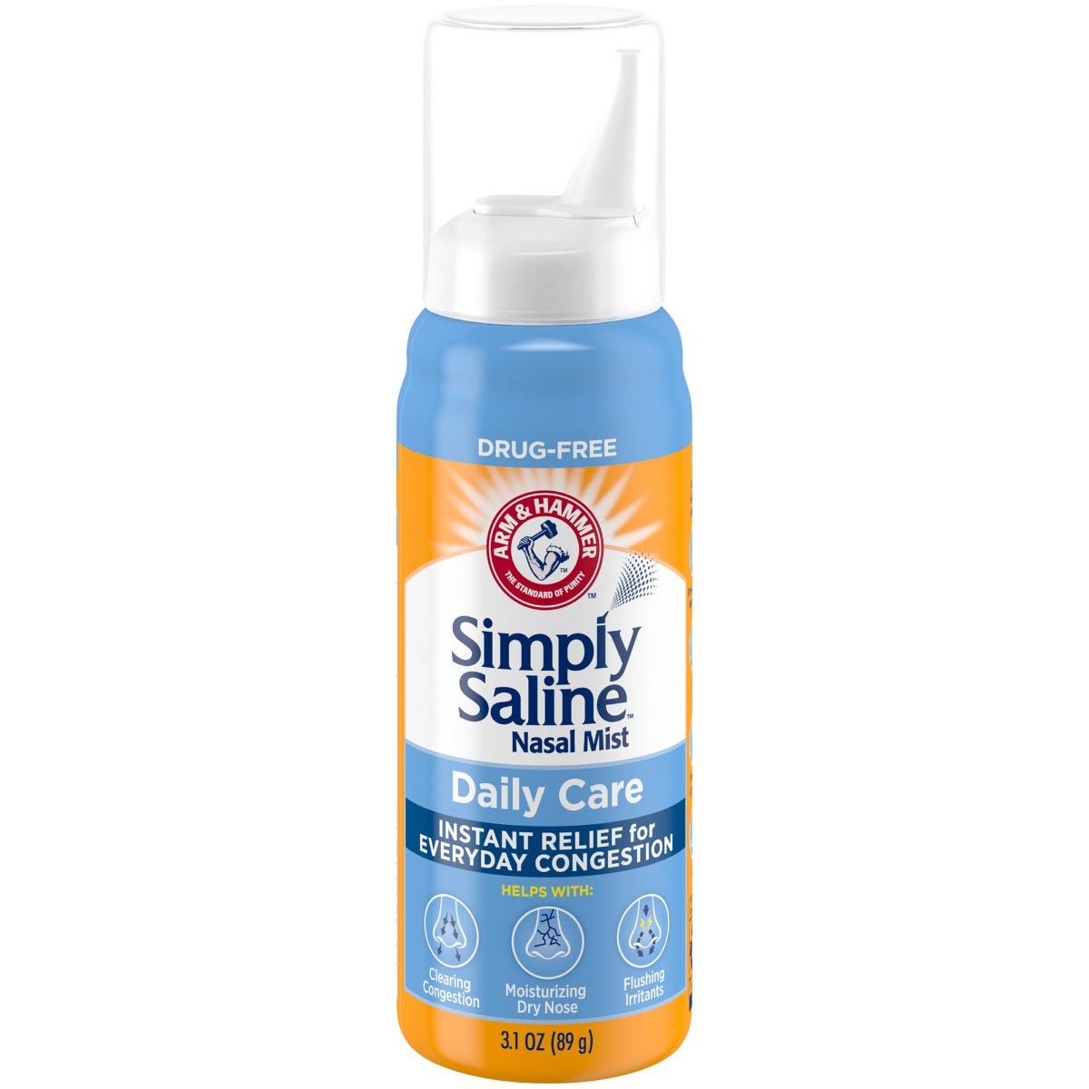 Simply Saline Arm & Hammer Nasal Mist - Daily Care 3.1 Oz