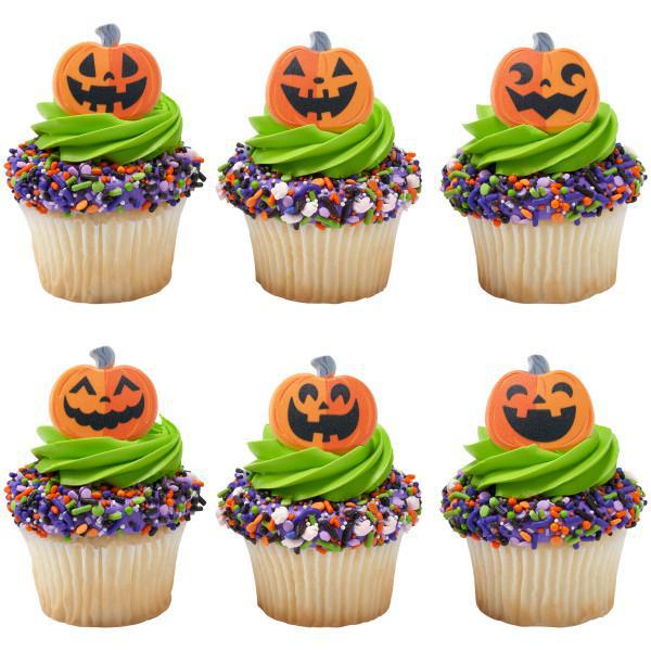 Jack-O'-Lanterns Cupcake Ring - 12ct. - Korvel