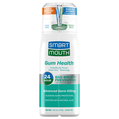 SmartMouth Gum Health Mild Mint Rinse 16 Fl Oz